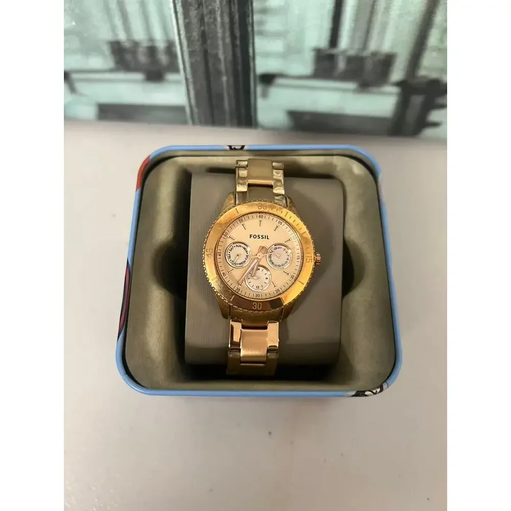 Fossil ES2859 Stella Rose Gold Women's Wristwatch